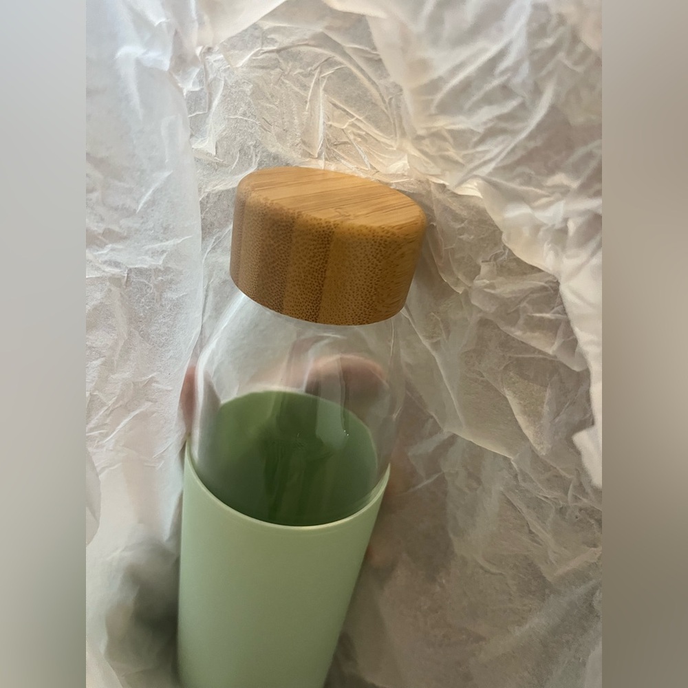 New Nespresso glass bottle